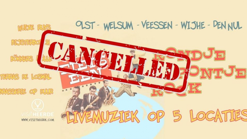 Foto: Rondje Pontje Rock Afgelast