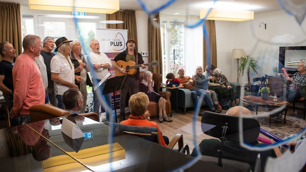 Foto: Muziek maakt wat los: bij iedereen!