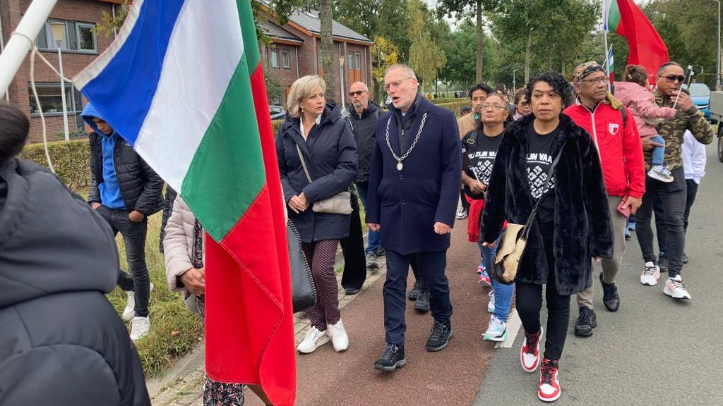 Foto: 'Leed wordt nog steeds gevoeld', gewelddadige ontruiming Molukse wijk herdacht