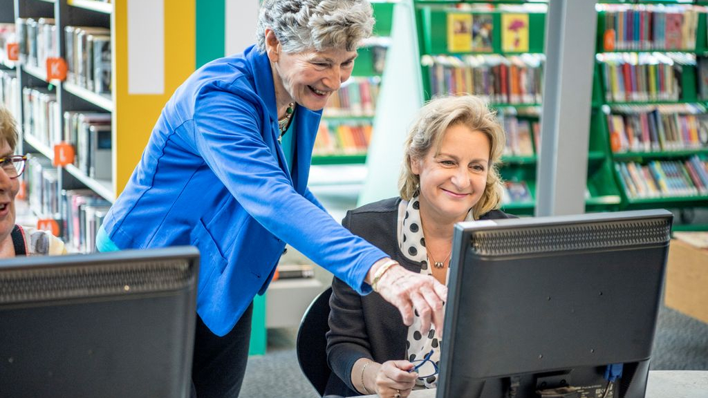 Foto: Word vrijwilliger bij SeniorWeb Heerde / Wapenveld