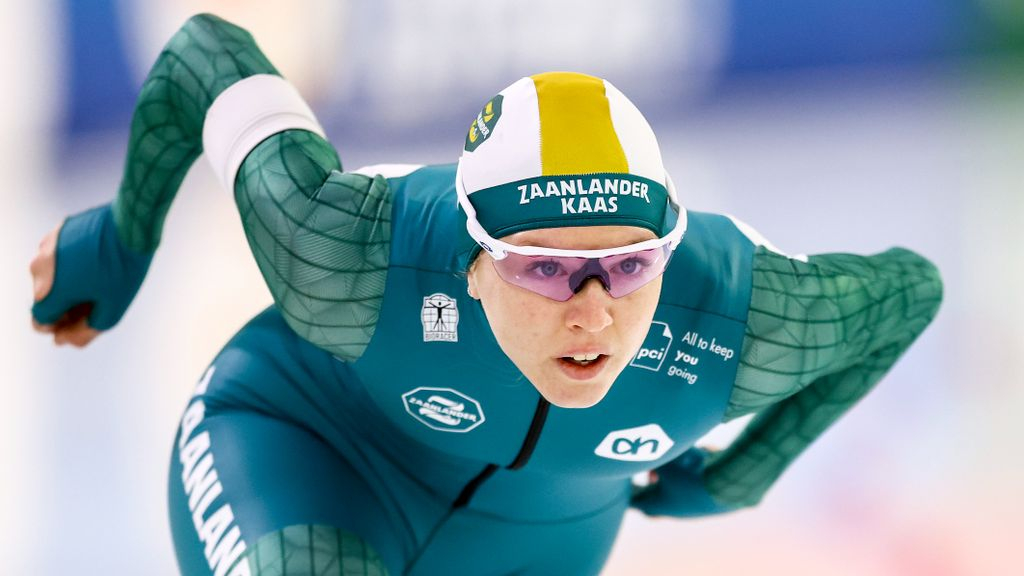 Foto: Elisa Dul goed van start op NK allround