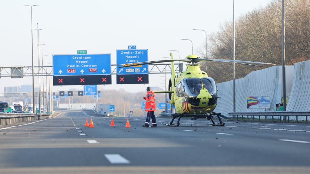 Foto: Vrouw (21) uit Epe omgekomen bij ongeluk op A28