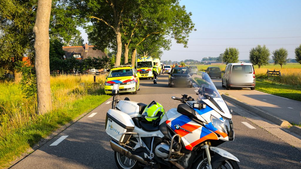 Foto: Motorrijder overleden bij ongeluk