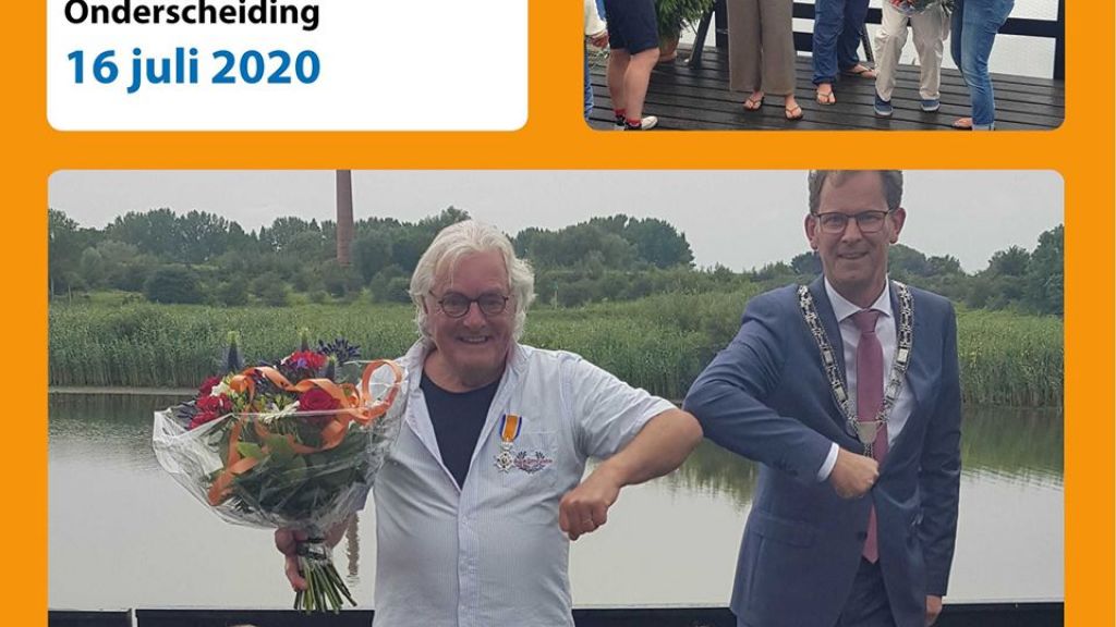 Foto: Leo Veldstra benoemd tot Ridder