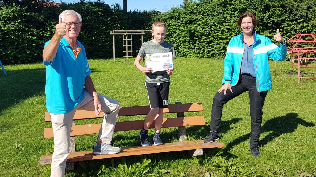 Foto: Cum Laude geslaagd voor verkeersexamen