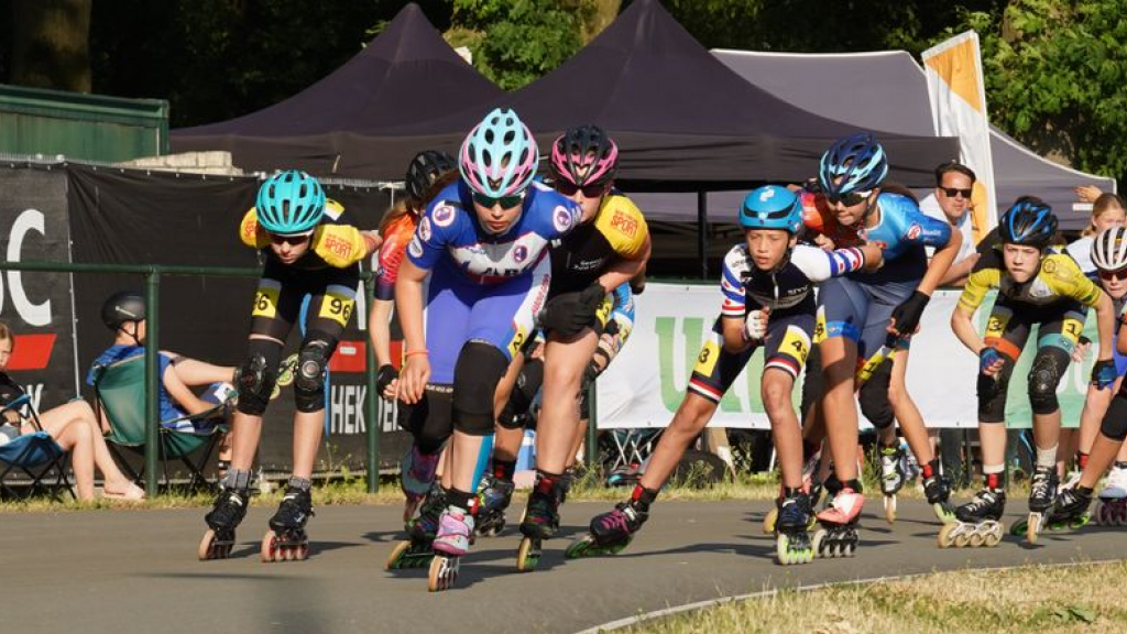 Foto: Leden Skeelerclub Oost Veluwe oogsten veel edelmetalen