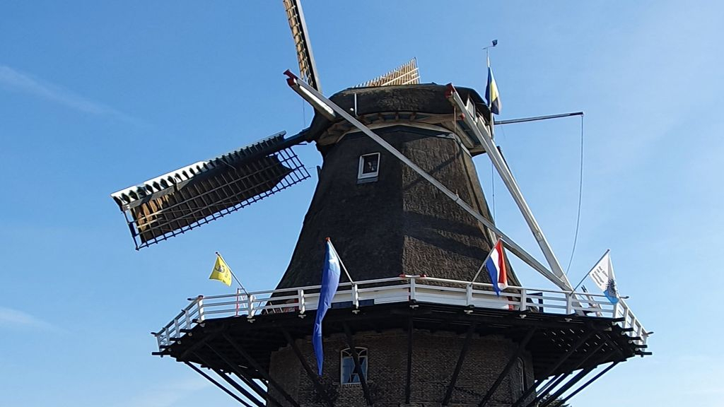 Foto: Deelname Daams’ Molen aan landelijke draaiactie op 9 april