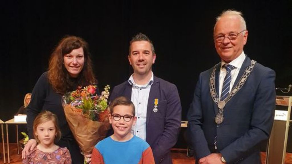 Foto: Koninklijke Onderscheiding voor Bram Horst