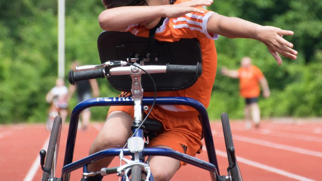 Foto: Racerunning : De sport die je laat rennen als lopen moeilijk gaat