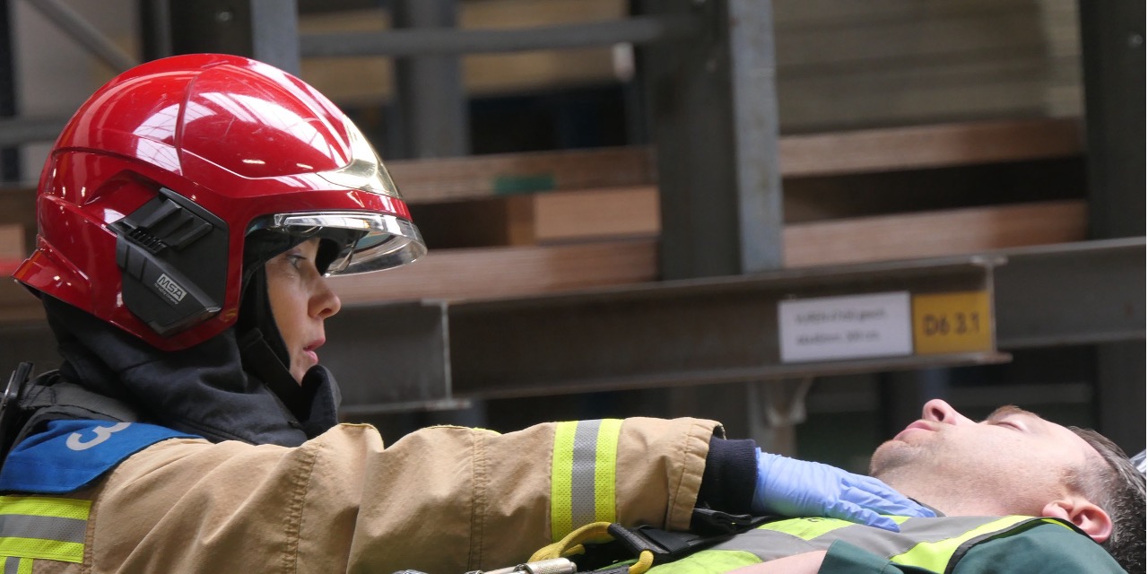 Foto: Spektakel bij ABWC-brandweerwedstrijd in Budel