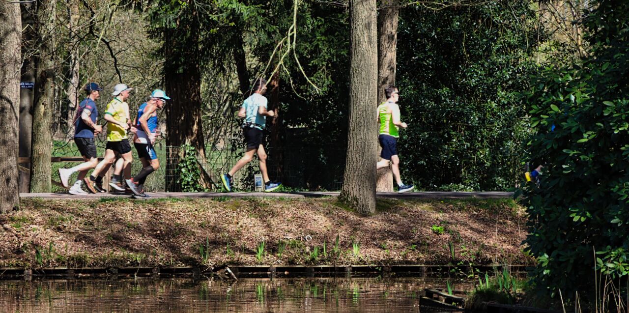 Foto: Hardlopen met het hart op de juiste plaats