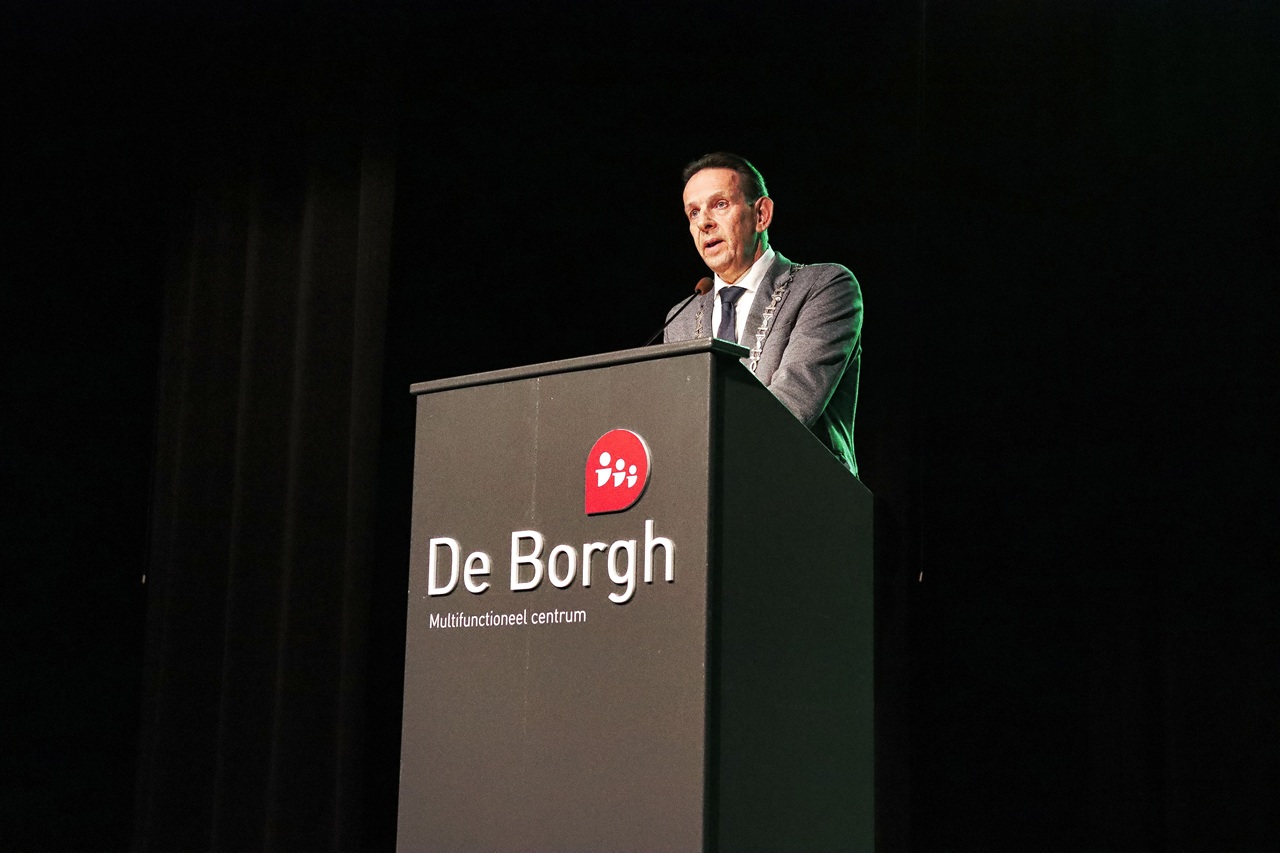 Foto: Nieuwjaarsreceptie met oproep van burgemeester