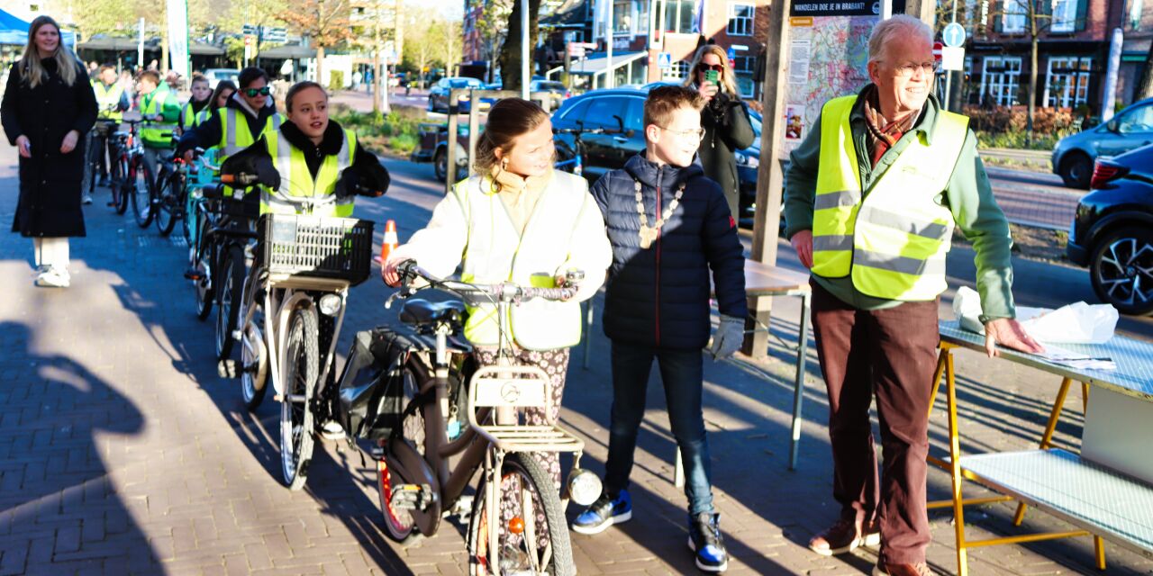 Foto: Verkeersexamen in Valkenswaard