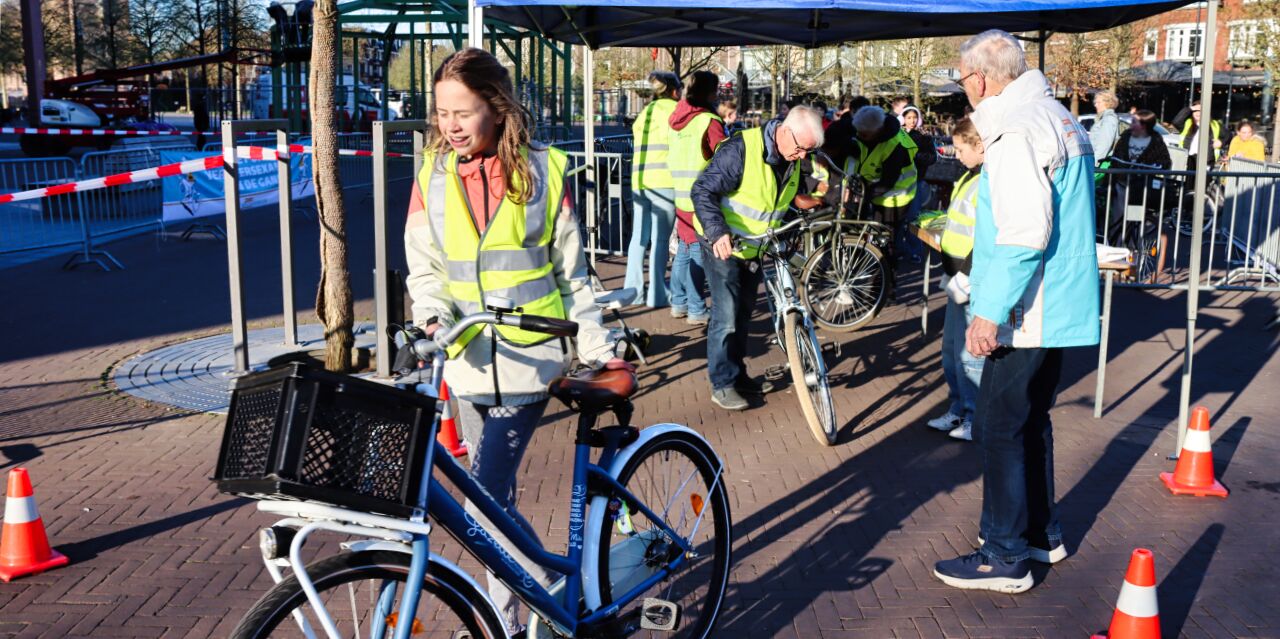 Foto: Verkeersexamen in Valkenswaard