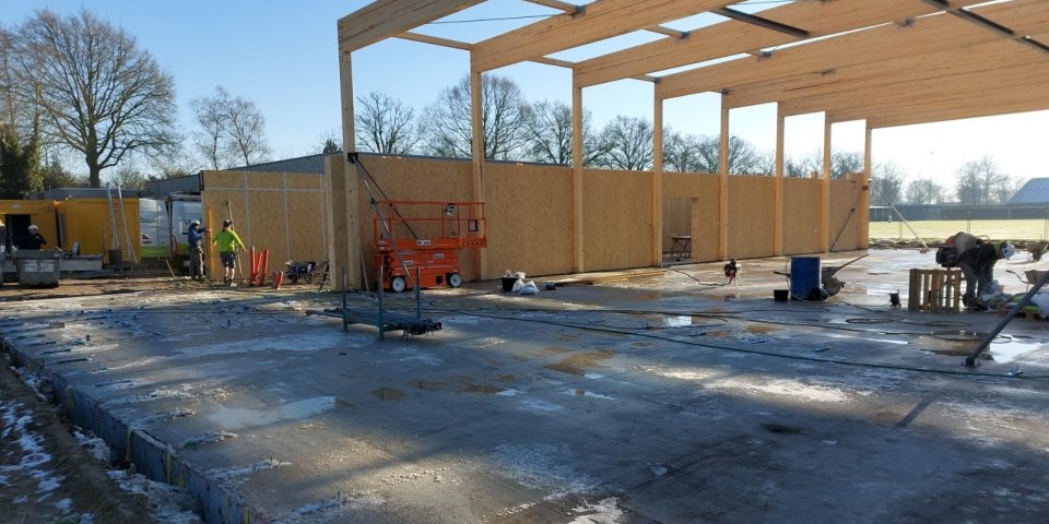 Foto: Volgend schooljaar nieuwe gymzaal in de Weibossen