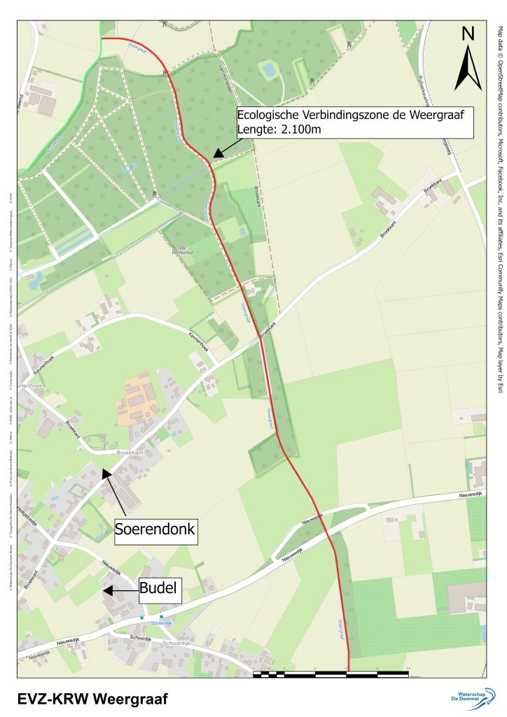 Foto: Ecologische Verbindingszone Weergraaf versterkt natuur in Cranendonck