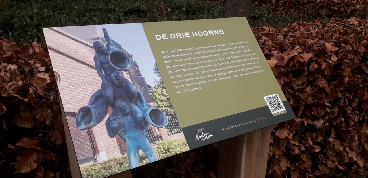 Foto: Nieuwe meesterwerkbordjes in Heeze-Leende