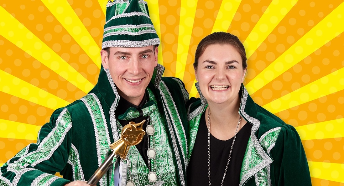 Foto: Na receptie Prins Bas dun Urste en Prinses Claudia … Tonpraoten