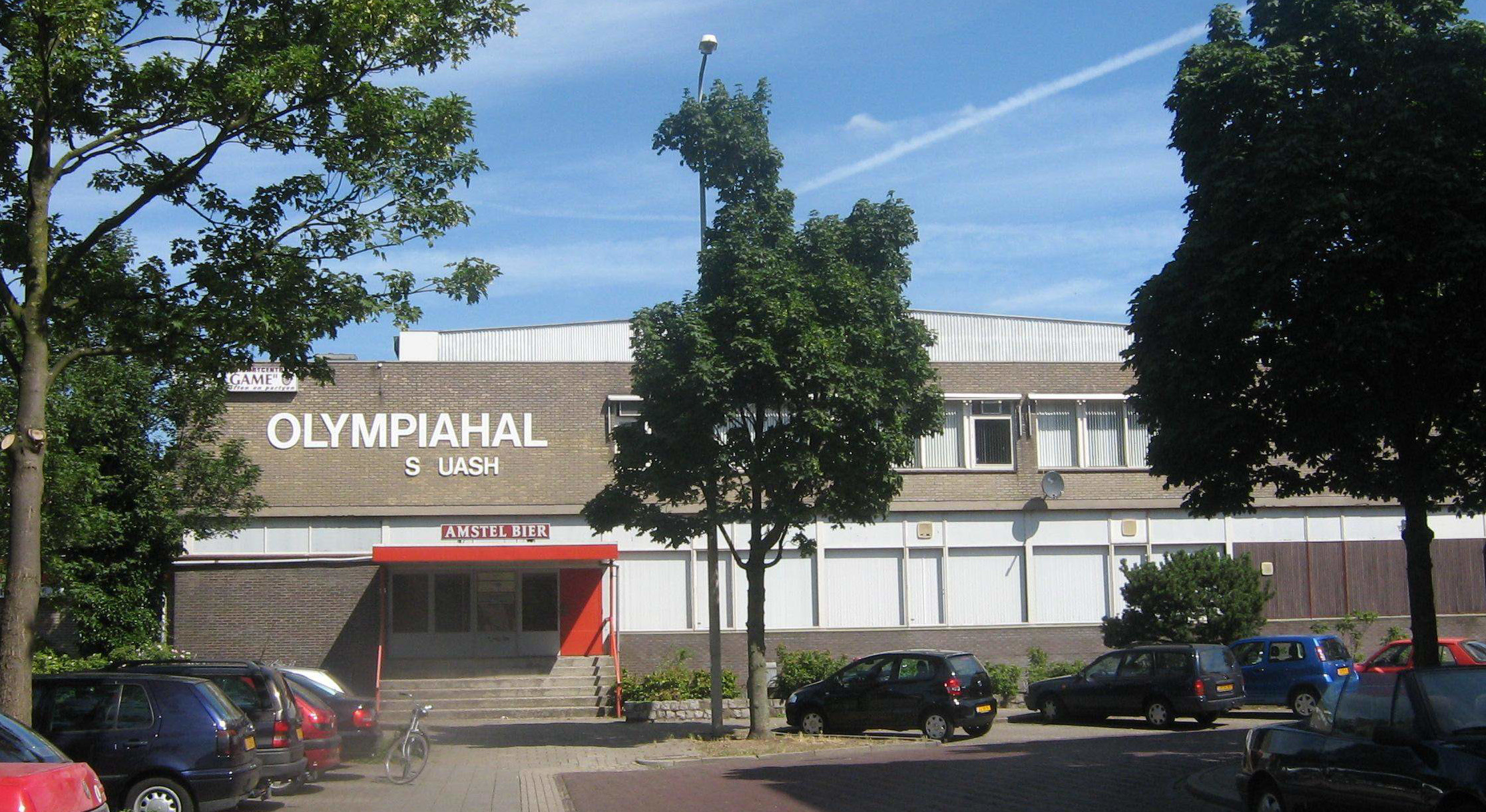 Foto: Olympia Sporthal: Ooit een wagenings icoon