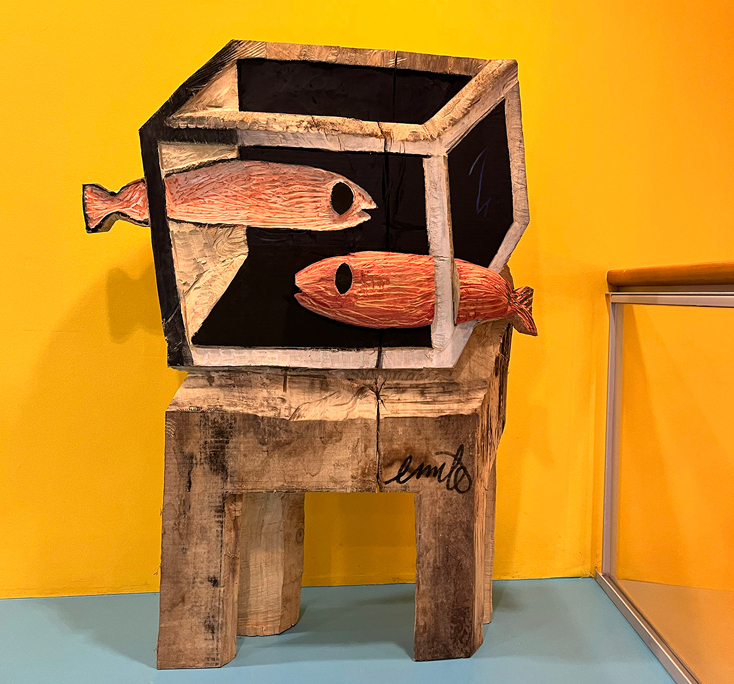 Foto: Beeldhouwkunst en films verenigt in tentoonstelling