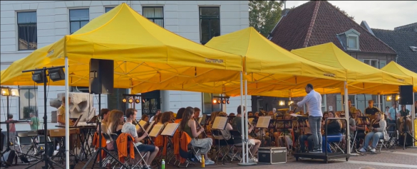 Foto: Zomerorkest Nederland bracht muziekplezier naar Wageningen