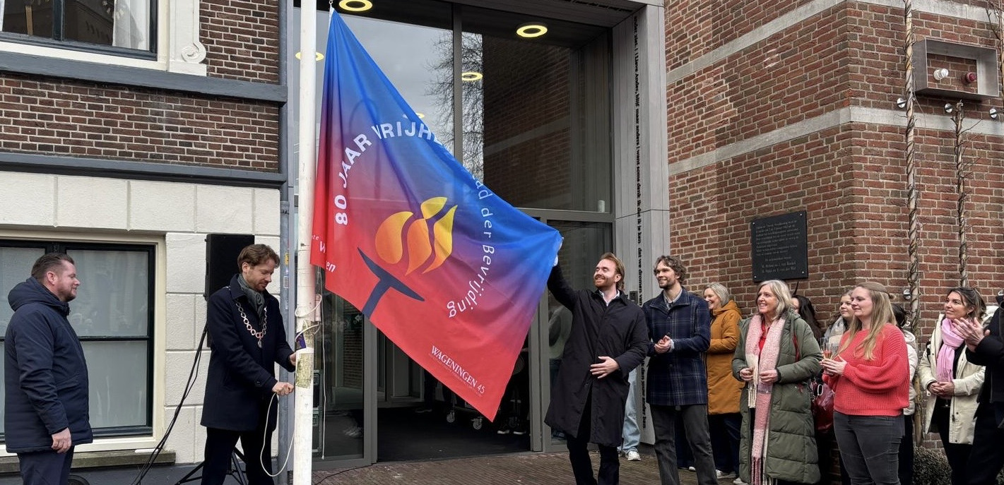 Foto: Wageningen telt af naar 80 jaar vrijheid!