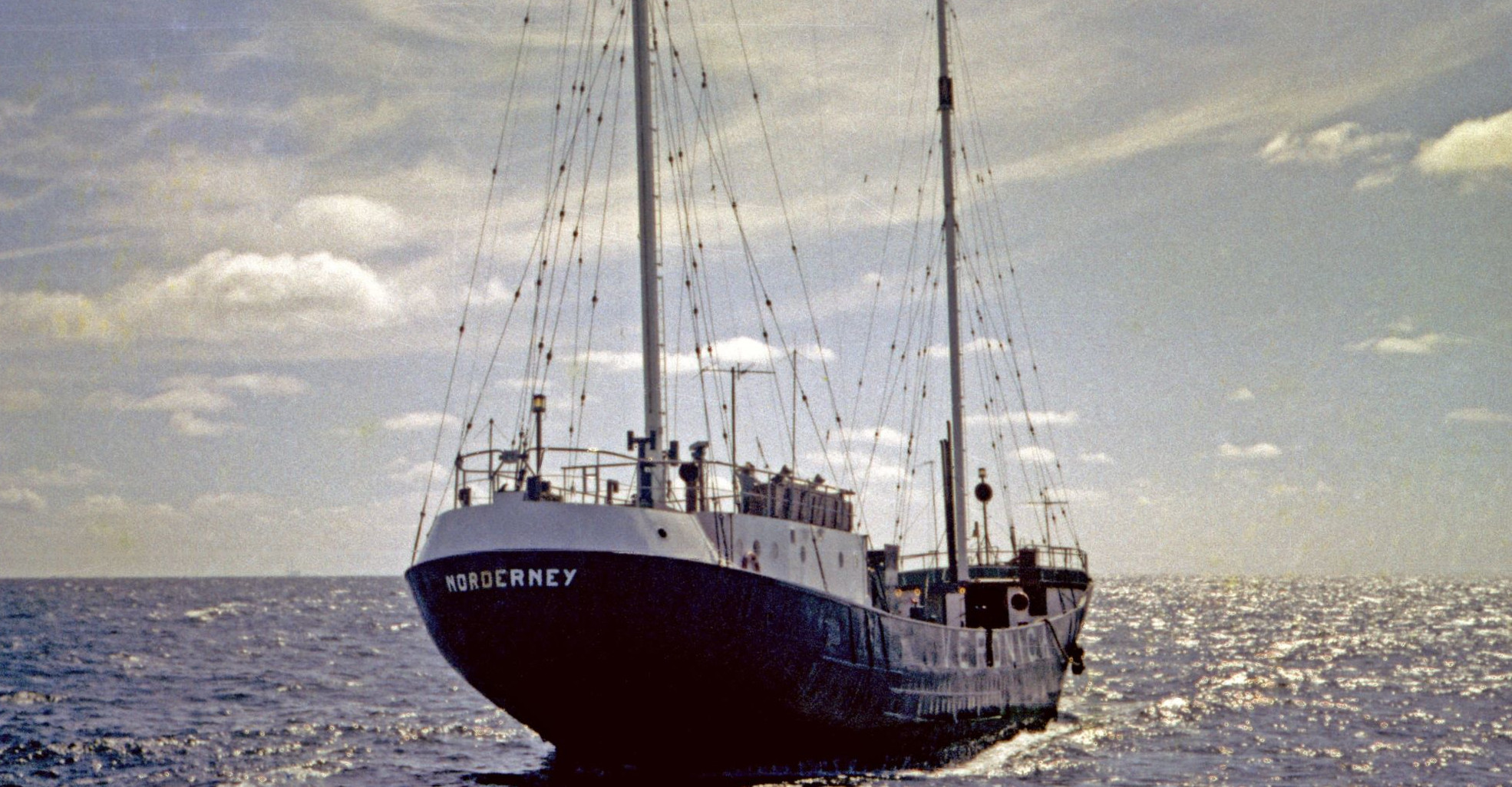 Foto: De Legendarische Zeezenders voor de Nederlandse Kust