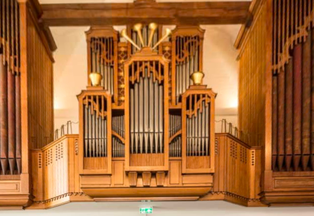 Foto:  Cultuurzomer: Muziek en Poëzie op het Flentrop-orgel van de Grote Kerk in Wageningen