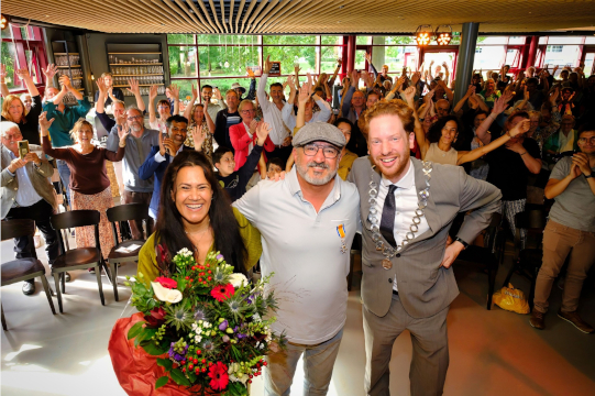 Foto: Koninklijke onderscheiding voor Masood Eslami