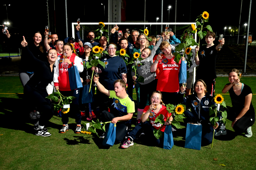 Foto: Jeugdlintje voor G-team WMHC