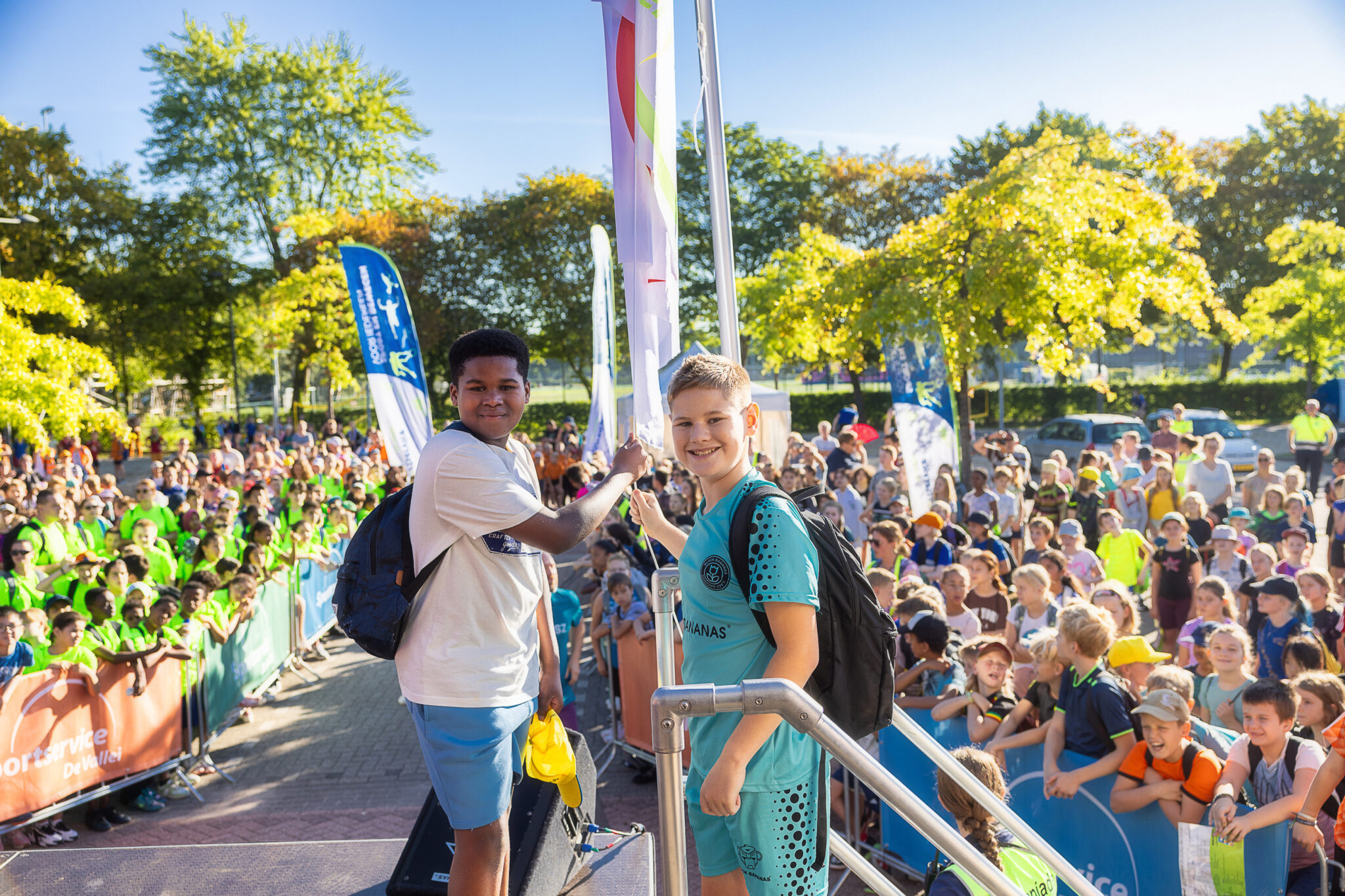 Foto: Tiende editie van SAM School Olympiade in Wageningen groot succes