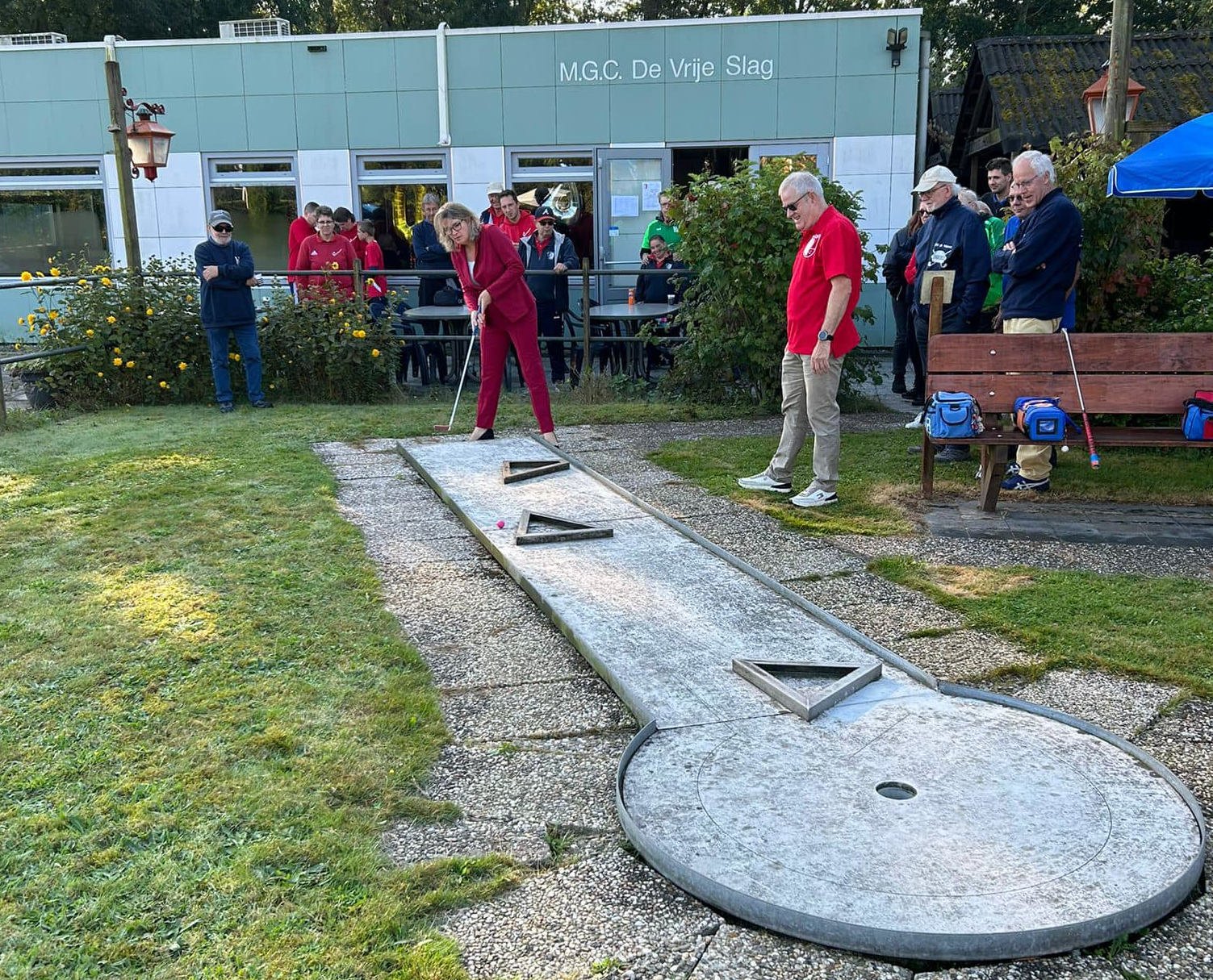 Foto: Minigolfvereniging MGC De Vrije Slag viert 40-jarig jubileum 