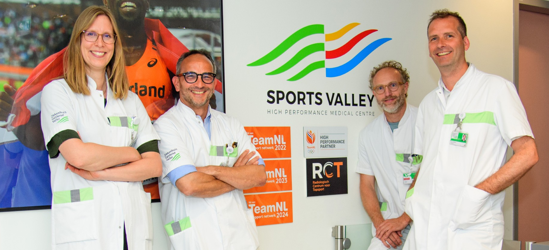 Foto: Radiologisch Centrum voor Topsport ook in 2024 lid van TeamNL support netwerk