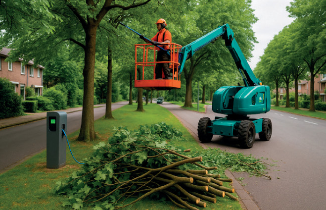 Foto: Onderhoudsronde voor bomen 