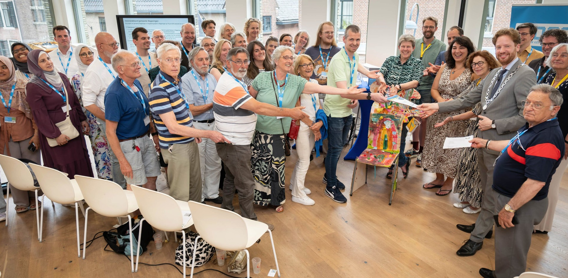 Foto: Voorstellen van autoluw centrum tot snelbussen