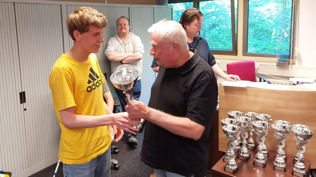 Foto: Veel eremetaal voor WSDV'ers