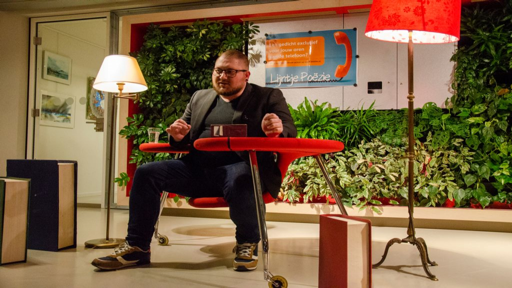 Foto: Lijntje Poëzie is een succes en krijgt een vervolg