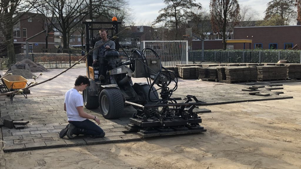 Foto: Wijk Tarthorst krijgt uniek nieuw speelveld