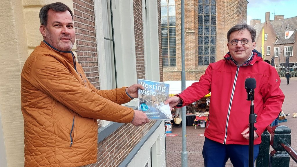 Foto: Vestingvisie Wageningen voor historische ontwikkeling van de binnenstad