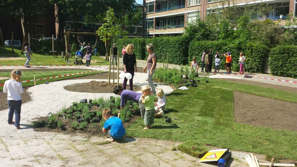 Foto: Wageningen wordt weer groener gemaakt