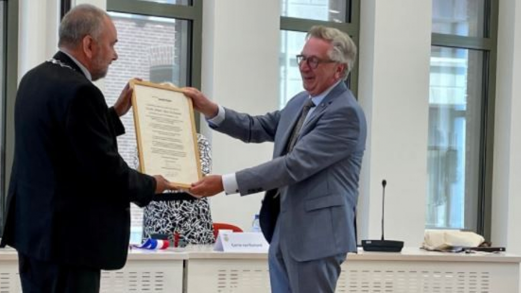 Foto: Na 46 jaar is er weer een Ereburger' benoemd in Wageningen