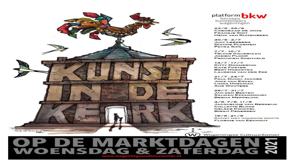 Foto: Vanaf 23 juni Kunst in de Grote Kerk