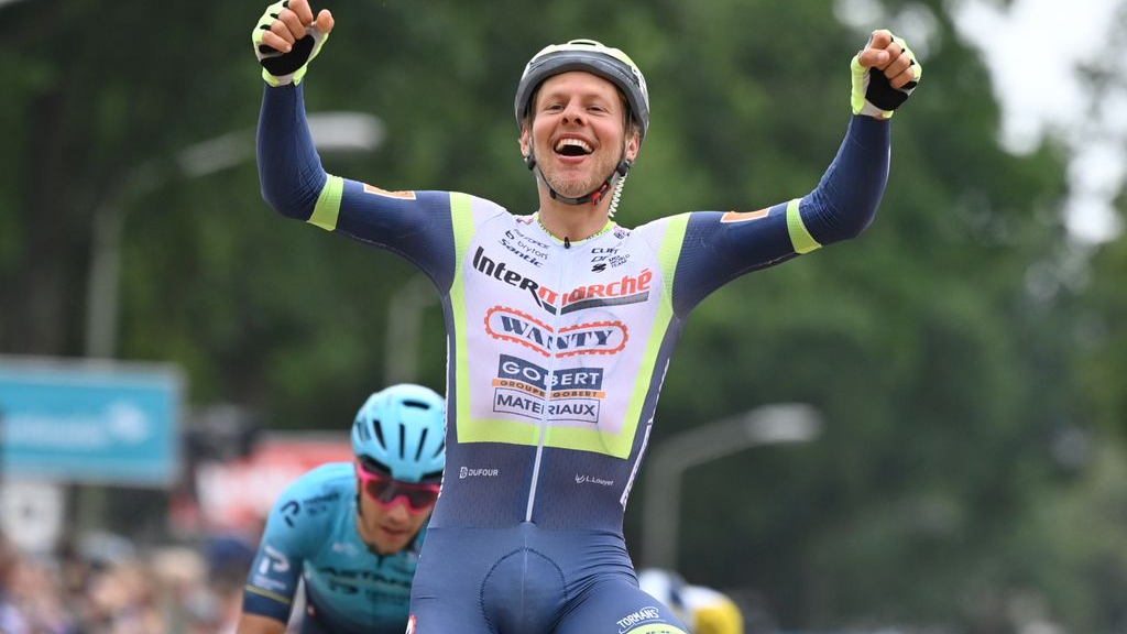 Foto: Van der Hoorn boekt etappewinst in Benelux Tour