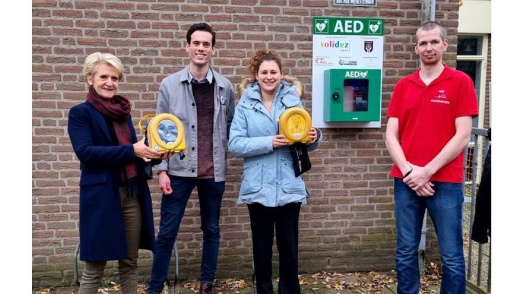 Foto: Wageningen is 'Hartveilig'