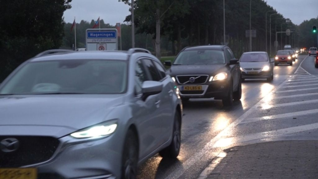 Foto: Deze weg gaat de fileproblemen in Wageningen oplossen