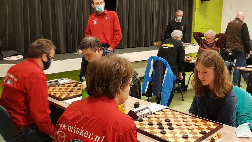 Foto: Grote nederlaag voor dammers WSDV