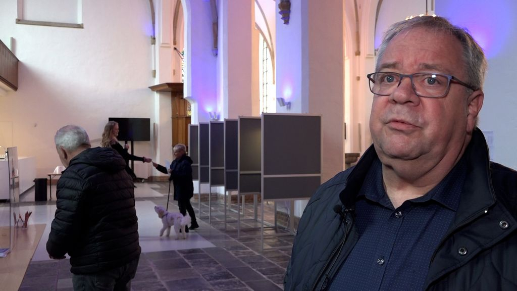 Foto: In deze kerk kan je stemmen: 'Door Oekraïne is dit bijzonder'