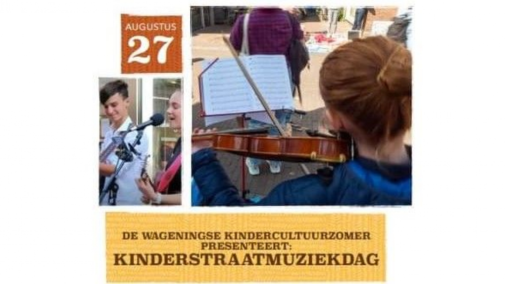 Foto: Geef je op voor de Kinderstraatmuzikanten Festival