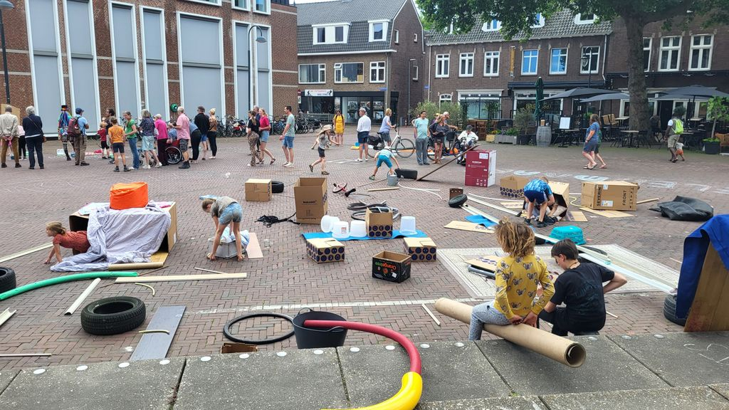 Foto: Kom lekker spelen op de Pop-Up playground SpelenmaaR