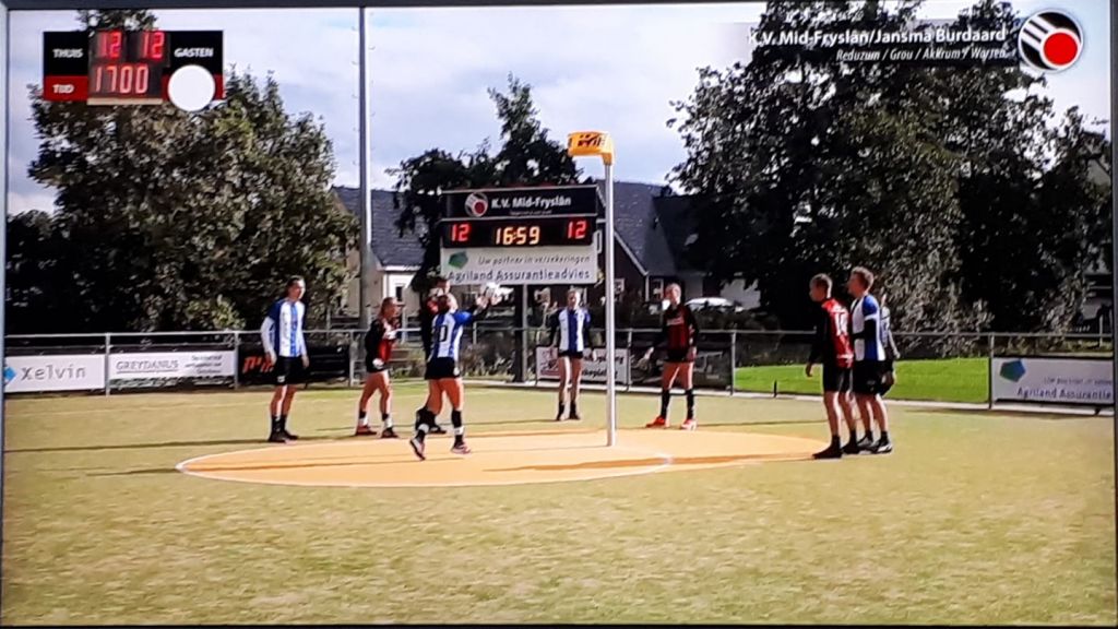 Foto: KV Wageningen neemt de punten mee uit Friesland